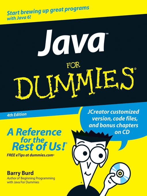 Title details for Java For Dummies by Barry Burd - Wait list